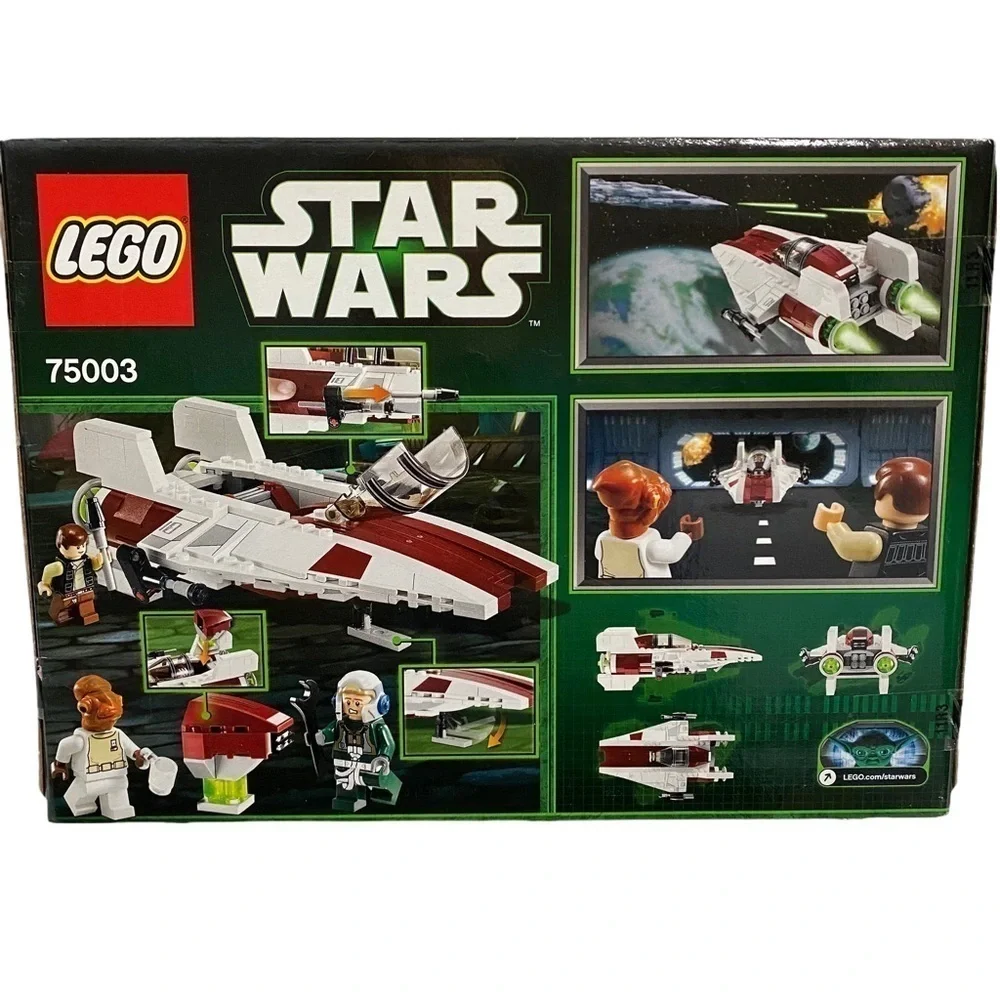 Lego Star Wars 75993 A-wing Starfighter General Ackbar Han Solo A-wing Pilot